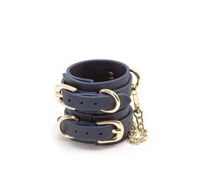 Bondage Couture Wrist Cuff Blue